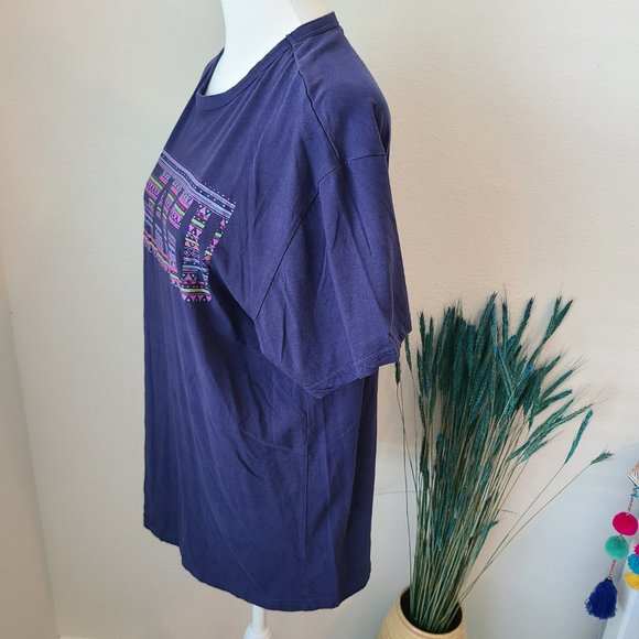 YEAH Aztec Print Western Graphic Tee - Picture 5 of 8